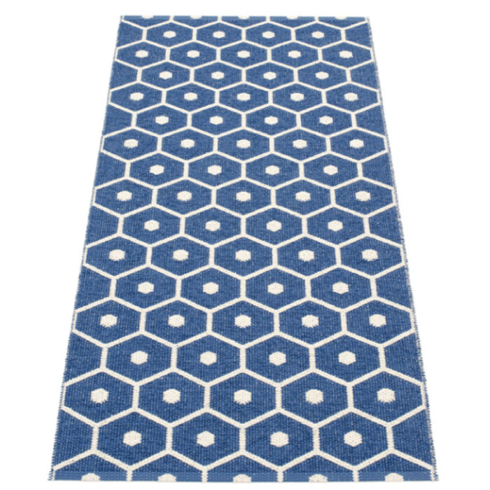 TAPIS Honey L, Denim 70 x 160 cm - PAPPELINA